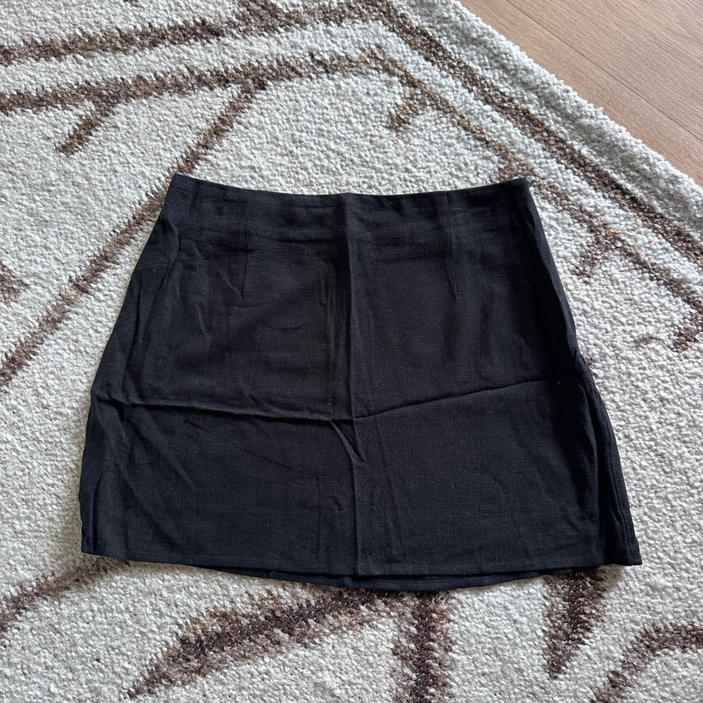 Princess Polly linen mini skirt